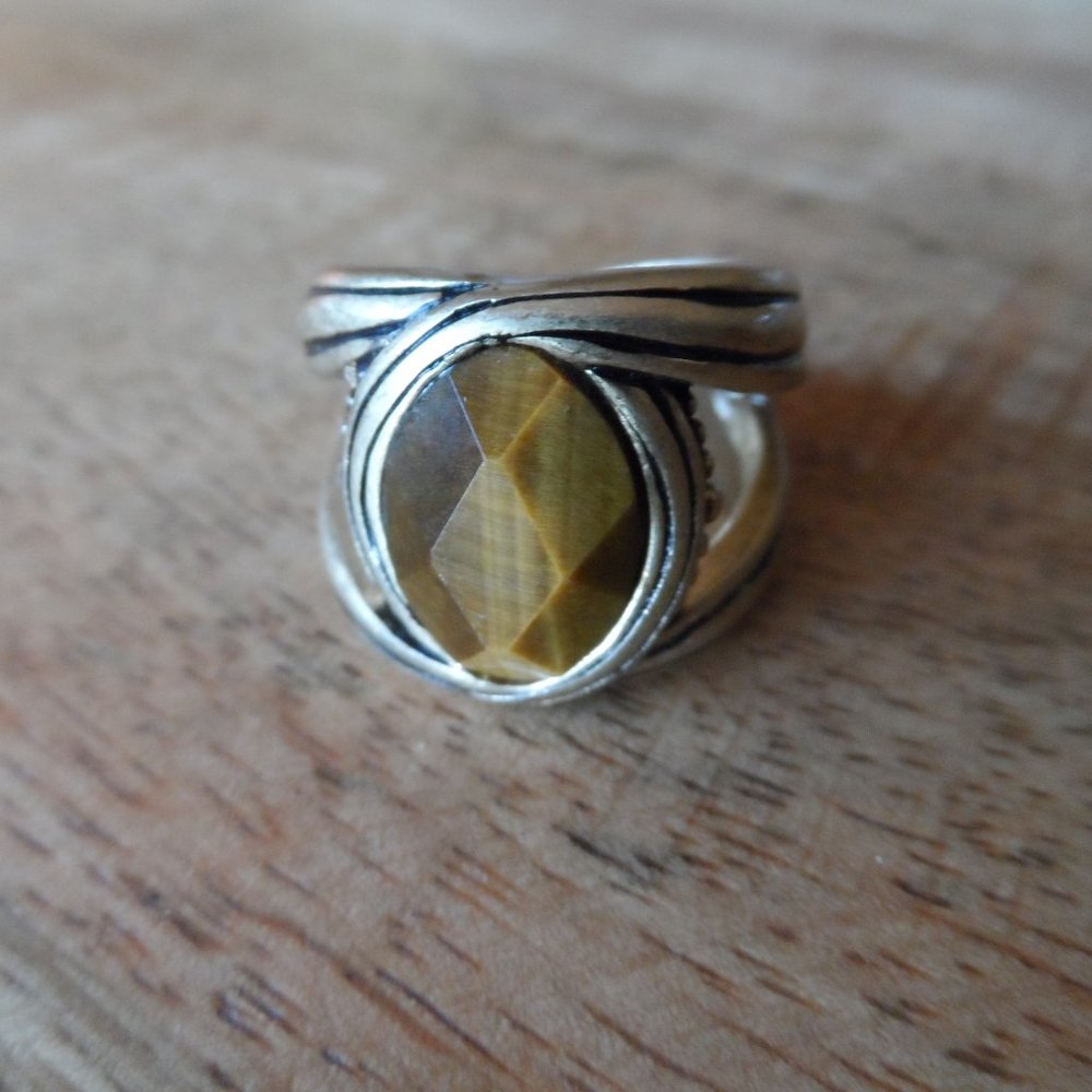 Lia Sophia Tiger's Eye Ring